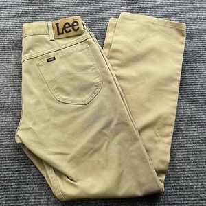 Vintage 80's LEE Riders M.R. LEE Jeans Pants 33x32 Straight Leg USA‎ Made